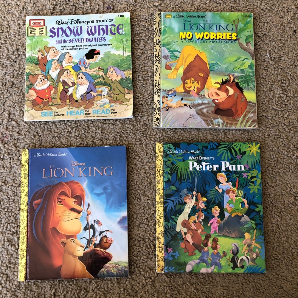 4 Disney book